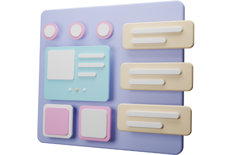 Website UI/UX Page Structure Image